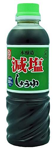 マルエ醤油 減塩醤油 420ml ×12本