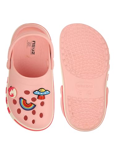 Image of URJO Unisex-Child Urjo SKR Bayband Kid's Clogs /Sandals with Back Strap Levirex Comfort Anti-Skid Waterproof Dailywear (Urjo By Neoz) Clog
