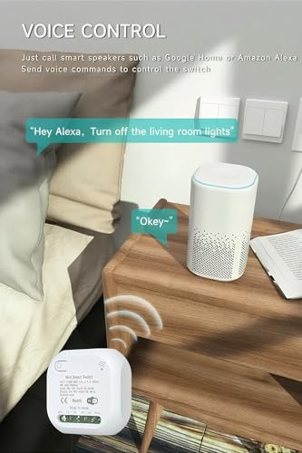 Interruptor inalámbrico WiFi Mengshen para controlar luces desde la cama 6