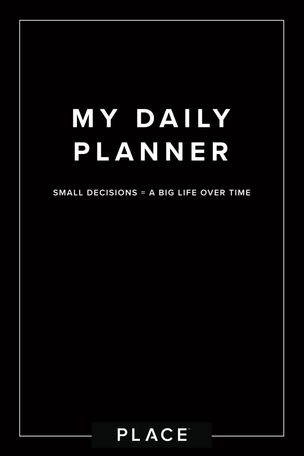 PLACE Daily Planner Kinney, Ben Books