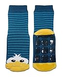 Weri Spezials Antirutsch ABS Socken Baby und Kinder Stoppersocken Enten Motiv für Mädchen und Jungen in 8 tollen Farben, Voll-ABS Antirutschsohle Anti-Rutsch (23-26, Petrol)