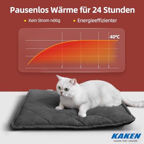 Mora Pets Selbstheizende Decke Katzen, Wärmedecke für Katzen Heizdecke Hunde Ultrawarme, Selbstwärmend Katzendecke Ohne Strom Hundedecke Wärmematte Dick und Weiche, Größe: 76 x 52 cm