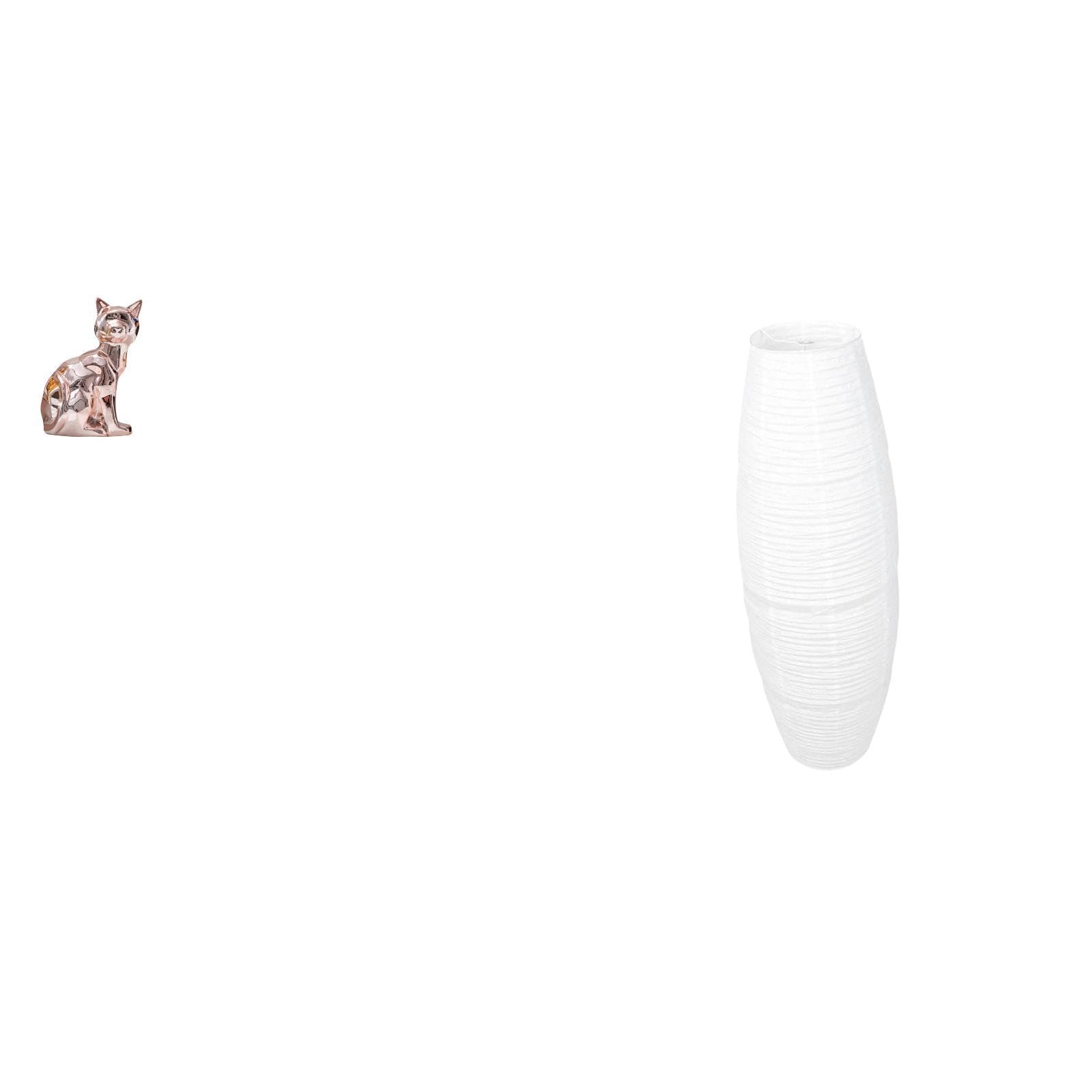 Elegant Cat Sculpture Lampshade Art Ornament for Fireplace and Bedroom Modern Paper Floor Lamp Decorative Animal Figurine Light Bulb Cage Guard Accessories|Home & Garden|Home Décor|Figurines-image-42