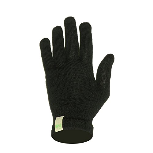 Minus 33 Merino Wool Glove Liner - Black #TOP1