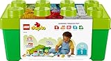 LEGO DUPLO Brick Box - Educational Stacking Toys for 1+ Year Old Boys & Girls - incl. Colourful Number Bricks, a Car & 2 Figures, plus Toy Storage - 10913 - Image 11