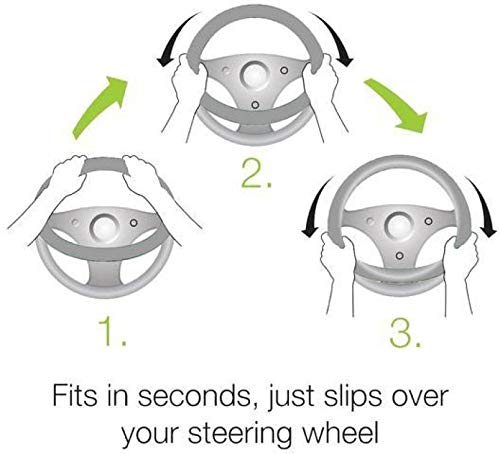 Kandid-Grey-Leatherette-Car-Steering-Wheel-Cover-for-Tata-Indica