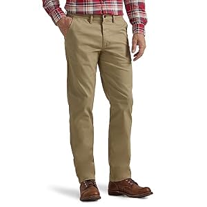 Lee Mens Flat Front Slim Straight Pant