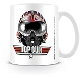 1art1 Top Gun Goose Helmet Foto-Tasse Kaffeetasse 9x8 cm