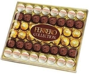 Collection Box of 48. Rondnoir, Rocher, Rafaello selection Larg Box 520g