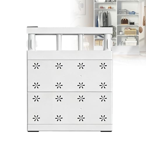 Verstellbare Regale für Schrank, 24cm Breit Erweiterbares Einlegeböden Schrankregal, Regalboden Ohne Bohren, Nagelfrei Teleskop Regaltrenner Einlegeböden für Kleiderschrank,Schrank,Badezimmer(30-40cm)