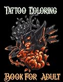 h&m girl with the dragon tattoo ebay  Tattoo Coloring Book For Adult: Beautiful Tattoos (Skulls, Dragons, Flowers...). Coloring Books for Adults for Relaxation