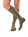 JOBST forMen Knee High 15-20 mmHg Compression Socks, Closed Toe, X-Large, Khaki