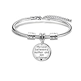 🎁 Erweiterbares Armband aus Edelstahl verblasst nicht, rostet, läuft nicht an, korrodiert nicht, färbt sich nicht und wird schwarz grün. Verpackt in einer Schmuck-Geschenkbox