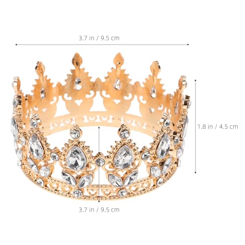Diadema para novias y mujeres elegante accesorio de cristales y zinc 2