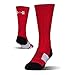 Under Armour Mens Unrivaled Crew Single Pair, Red/White, Large