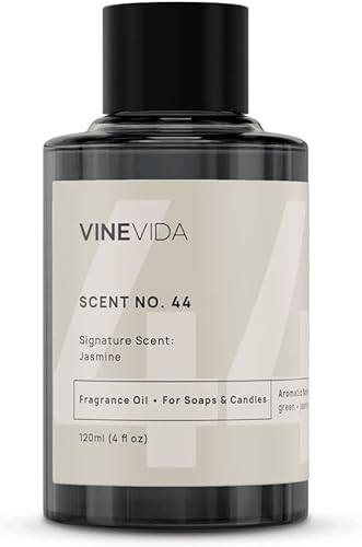 Miniatura 710 de VINEVIDA [4 onzas] Aceite de fragancia de madera de teca de caoba para fabricación de velas y fabricación de jabón, aromas de velas prémium para