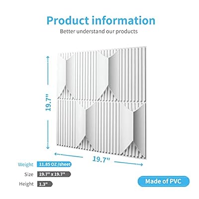 Art3dwallpanels PVC 3D Wall Panel for Interior Wall India | Ubuy