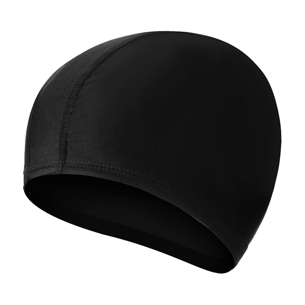 Lahtak 水泳用キャップ 黒 約20cm スイムキャップ 水泳 scap03-main.jpg