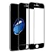 Produktbild RHESHIN Panzerglas Schutzfolie Kompatibel für iPhone 6 Plus iPhone 6s Plus [2 Stück], 3D Vollständige Abdeckung Displayschutzfolie 9H Härte, Anti-Öl, Kratzer und Blasenfrei ( Schwarz)