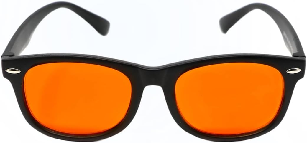 DefenderShield Blue Light Blocking Glasses Kid Series for Computer, Mobile, Gaming, Sleep-Purple - Anti Eye Strain, Headache