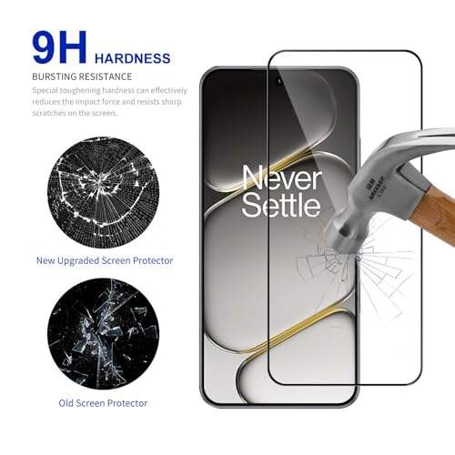Image of FabeKee /Tempered Glass Screen Protector Compatible for OnePlus Nord 6 | Front And Back Screen Guard With camera lens protector