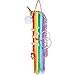 Produktbild Beinou Einhorn Haarspangen Halter Regenbogen Garn Quasten Haar Bogen Haarnadel Lagerung Stirnband Veranstalter Kleiderbügel Haarschmuck Einhorn Thema Party Dekorationen für Baby Mädchen