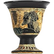 Pythagoras Cup of Justice Pythagorean Fair Mug Ancient Greek God Dionysus Hand Painted Ceramic Usable