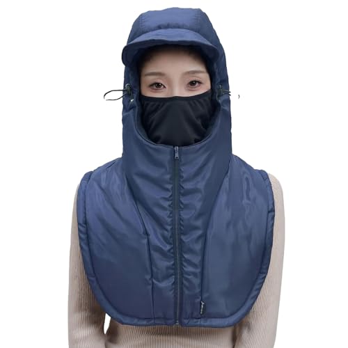 Bonnet de ski coupe-vent 30.5 cm résistant au gel pour protéger le visage du froid