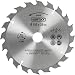 Produktbild kwb Kreissägeblatt 150 x 20 mm, schneller Schnitt, mittlere Güte, Sägeblatt geeignet für Weich- und Hartholz, Tischlerplatten und Spanplatten