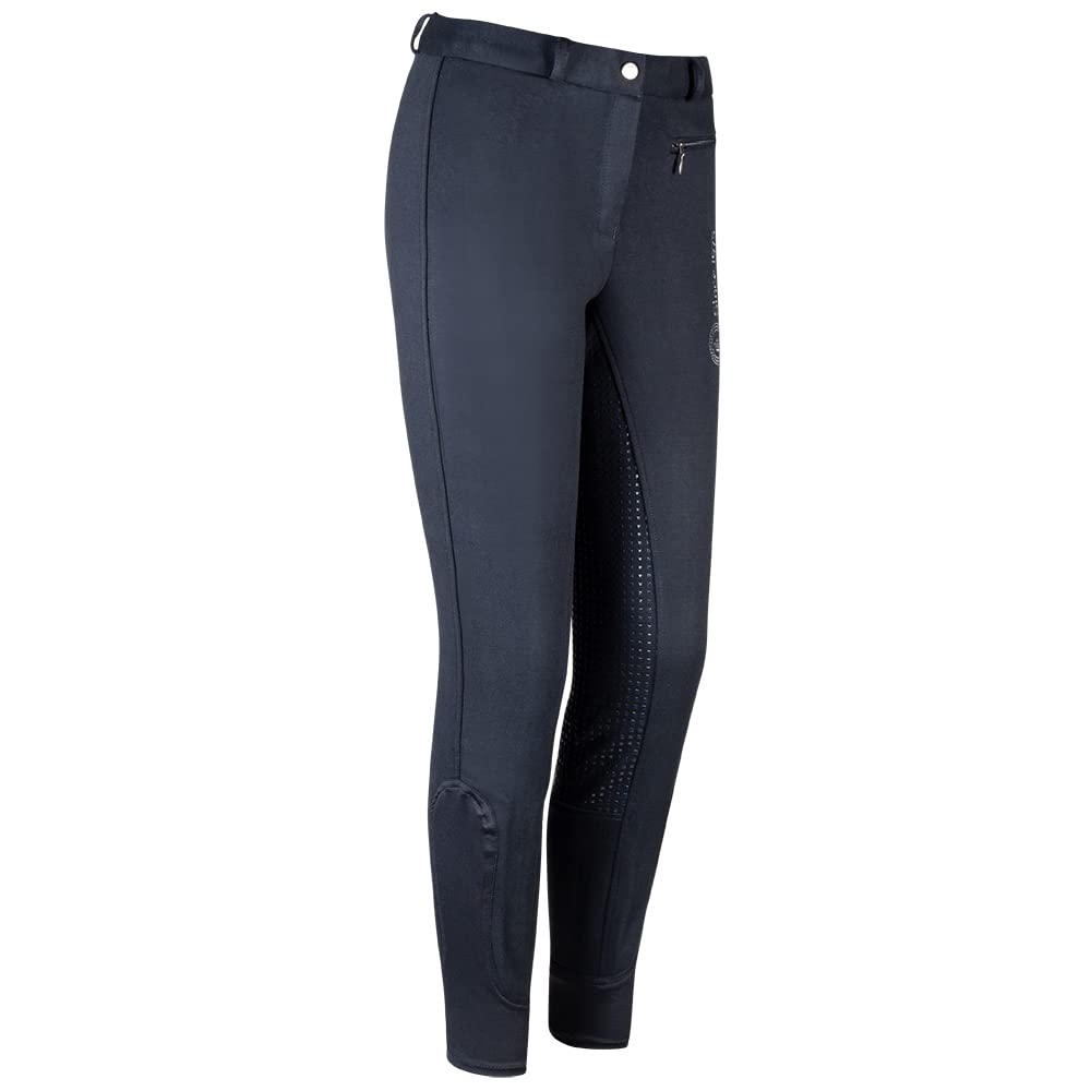 PFIFF 102538 - Pantaloni da Equitazione Invernali, con Impugnatura in Silicone, per Bambini 140-176, 36-44