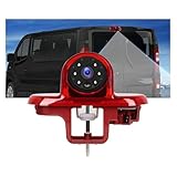 🚗【CVBS & AHD】Ce feu stop surélevé a deux formats de signal. En connectant et en déconnectant le câble vert, il peut choisir entre une image miroir CVBS-PAL (avec le câble vert connecté) et une image miroir claire AHD-720P-PAL (avec le câble vert déconnecté), pour répondre aux différents besoins des différents écrans. Veuillez noter que le mode CVBS prend en charge l'inversion des lignes de guidage, mais pas le mode AHD.