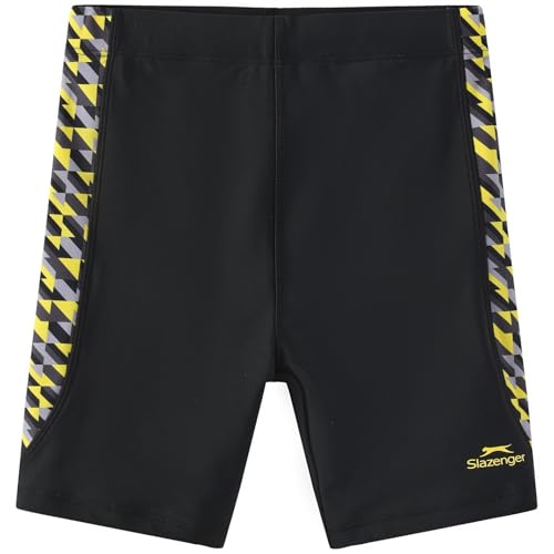 Image of Slazenger Boys Pl Jammers Junior Black/Yellow 13 Years