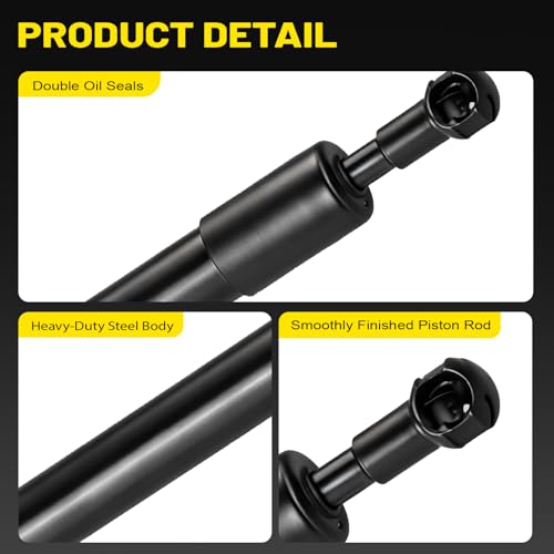 Tailgate Assist for 2017-2025 Ford F-250 F-350 F-450 Super Duty - Slow Drop Shock Damper Strut, Fits XL XLT LARIAT King Ranch Platinum, Pack of 1, Enhances Tailgate Functionality by C-Tzu - Image 6