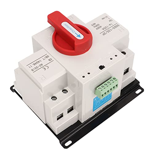 Interrupteur de transfert automatique 125A basculement source 400V - 5