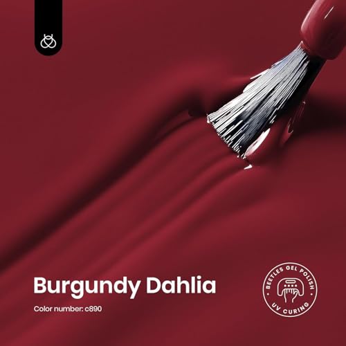 image for beetles Gel Polish Beetles Red Gel Nail Polish - Dark Red Color Uv Led