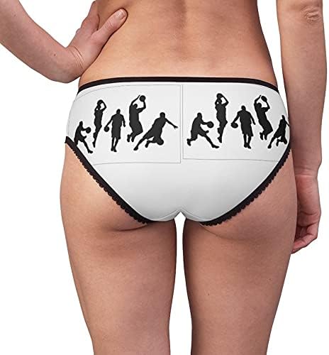 Basketball Panties, Basketball Underwear, Briefs, Cotton Briefs, Funny Underwear, Panties For Women