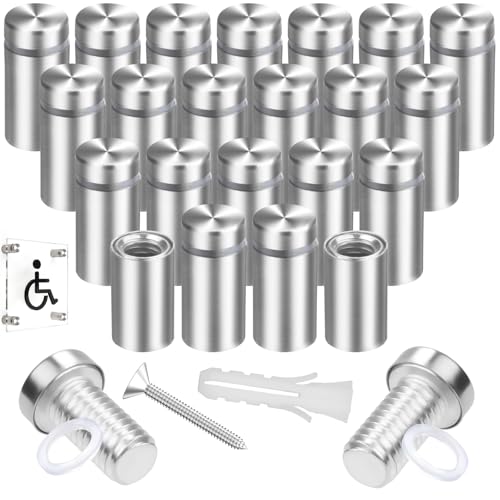 Pyroclasia KC-222-EU Edelstahl Abstandsschrauben 24 Stk