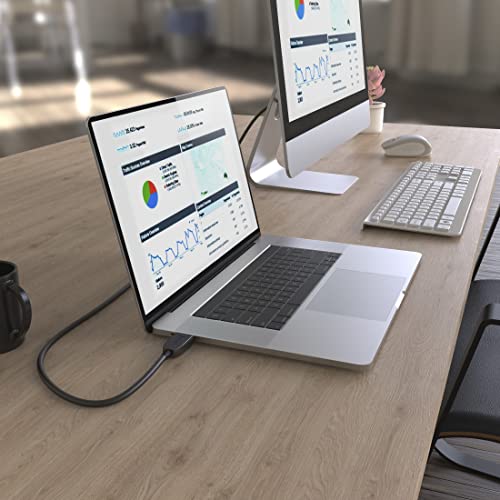 Hama HDMI Kabel High Speed 3m lang 8K (HDMI Cable, 4K @ 120 Hz, 8K @ 60 Hz, 48 Gbps, Monitorkabel optisch, HD Bildschirmkabel mit eARC, Ethernet, HDR, voll geschirmt, Knickschutz, vergoldete Stecker)