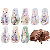 Regalo festivo ideale: le lattine pasquali in metallo funzionano come un'opzione regalo premurosa per compleanni e celebrazioni, migliorando la gioia di condividere momenti con le persone care durante le vacanze e riunioni memorabili