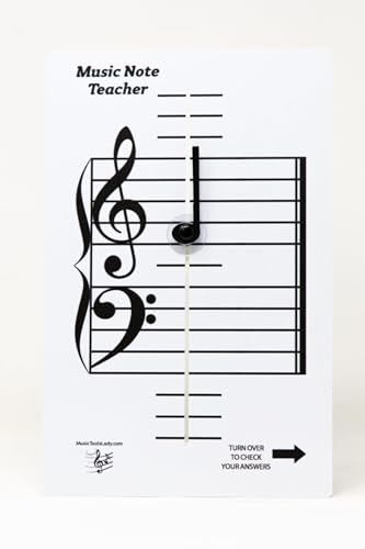Music Tools Lady Music Note Teacher | The Music Note All-in-One Music Flashcard