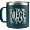 Uncle and Aunt Gifts from Niece 14 Oz Stainless Steel Insulated Coffee Mug With Lid Mothers Day Fathers Day Birthday Gifts For Men Women Aunt Uncle