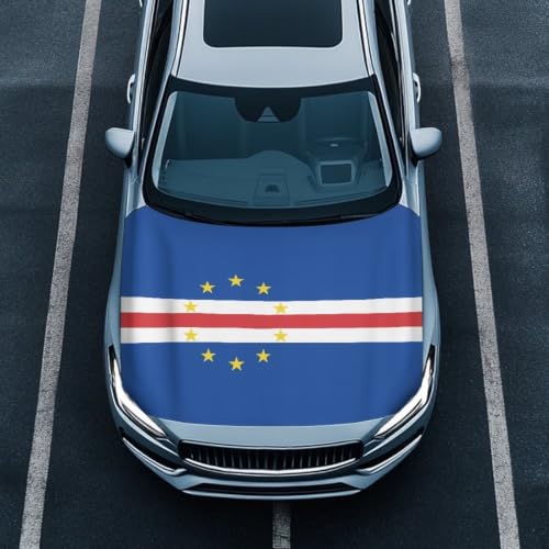 Image of Cape Verdellar Hood Cover for Truck Breathable Waterproof Fabric Dust-Proof Engine Protection Cover Universal for Cars