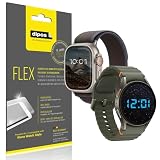 dipos FLEX 2x Pellicola Protettiva trasparente per Kiano Watch Style