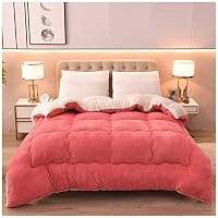 Piumino Invernale FFFF & OLFEH – Cashmere Di Agnello E Poliestere, 200x230 Cm, 4 Kg, Nero, Molto Caldo