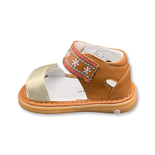 Image of Wee Squeak Toddler Squeaky Sandals with Removable Squeaker in Fun Styles & Colors for Boys and Girls