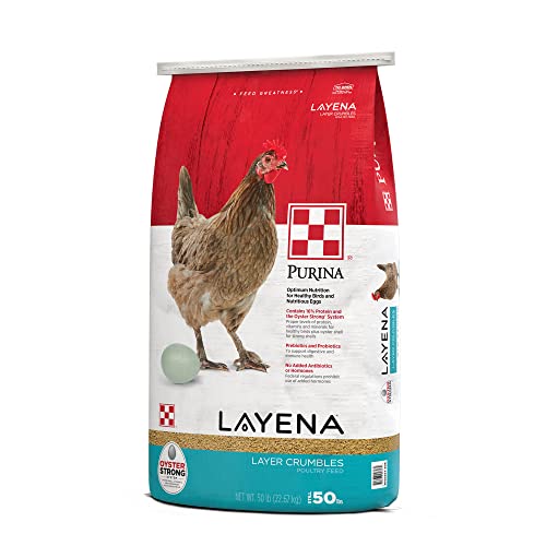 Purina Animal Nutrition Layena Crumbles 50Lb 50 #TOP3
