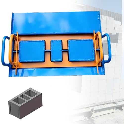 Ofyphth Concrete Block Machine, Electric Hollow Making Maker Machine, 30 Bricks/H, 45s Fast Forming, for Home Use, DIY Concrete Paver, Garden Wall, Farm. H8