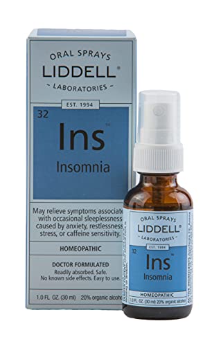 Liddell Homeopathic Insomnia 1 Oz6