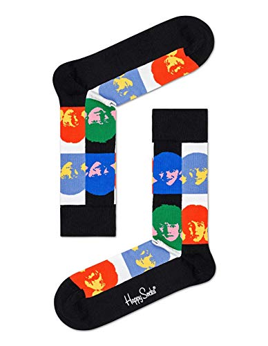 Happy Socks Beatles All Together Now Sock Multi Women's Shoe Size 5.5-9.5