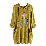 ❤Nota: La ropa es de talla asiática, se recomienda tratar de comprar una talla más grande.blusa de manga corta despeje blusa suelta blusa casual blusa de enfermería blusa de verano para mujeres blusa de la oficina blusa blusa linda Carnaval blusa retro más el tamaño blusa con volantes para mujer blusa floral botón de mujer blusa de manga corta blusa de manga corta para mujer blusa para mujer elegante túnica blusa boho blusa blusa vintage blusa de algodón blusa con cuello en v